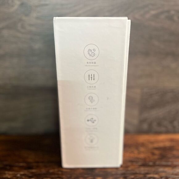 USB Desk Air Purifier, 3-Gear Adjustable for Home, Bedroom, Vehicle-White. NIB! - Picture 9 of 11